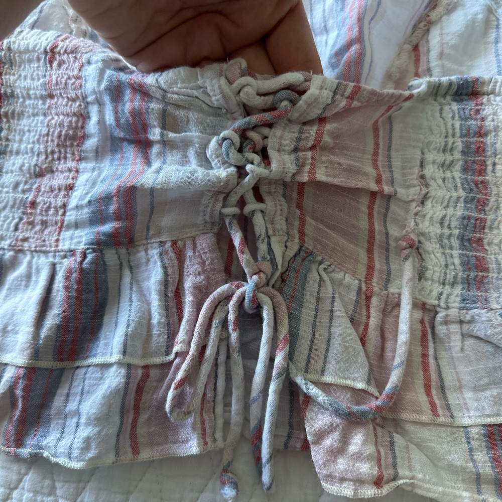 Linen halter top - Picture 4 of 5